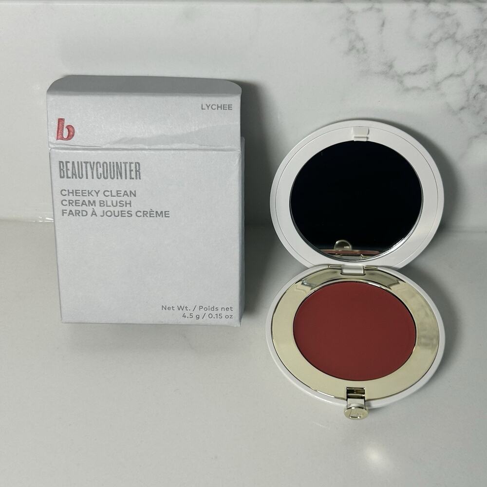 Beautycounter Cheeky Clean Cream Blush LYCHEE 0.15 oz NIB